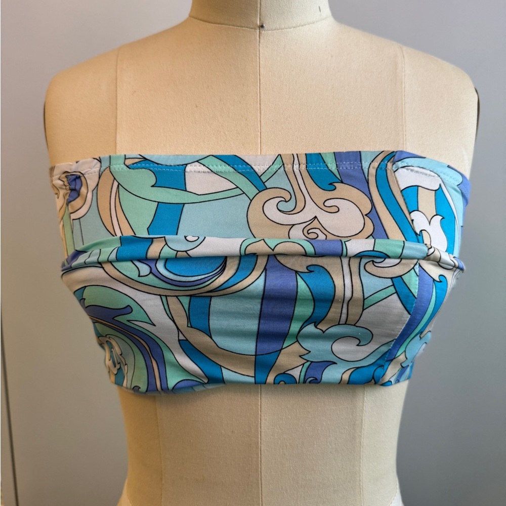 Colorful Strapless Tube Top